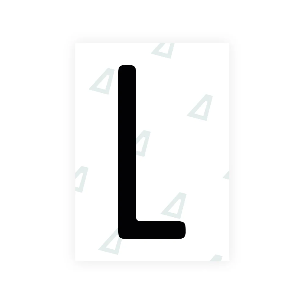 Alite Nanofilm for US (Illinois 2006 - Round) license plates - Symbol "L"