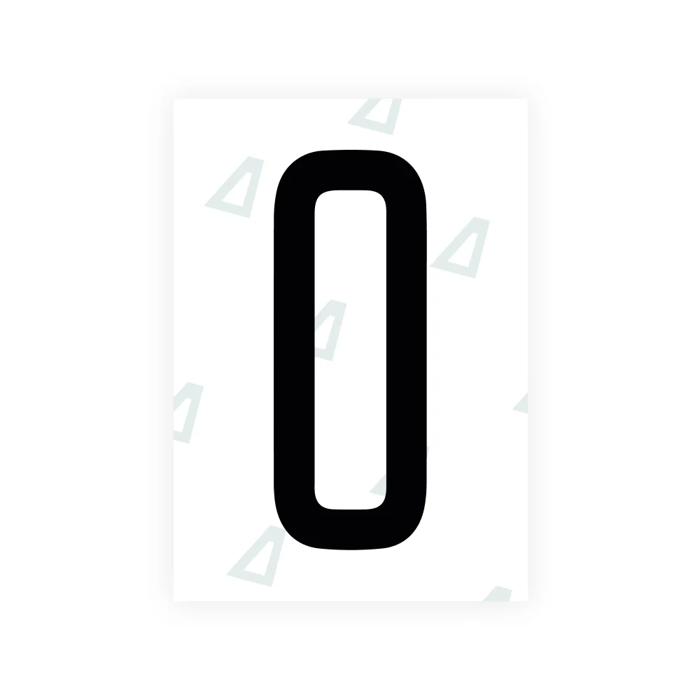 Alite Nanofilm for US (Illinois 2006 - Round) license plates - Symbol "O"