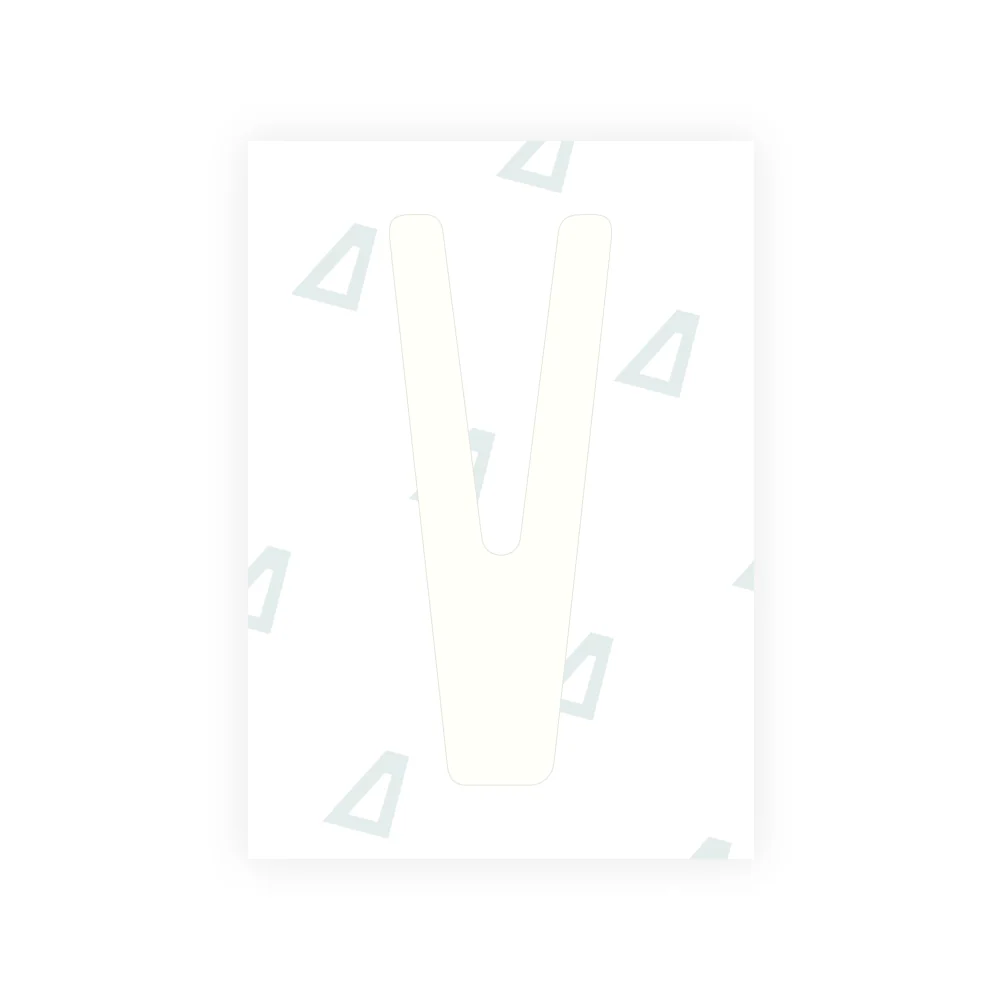 Alite Nanofilm for US (Illinois 2006 - Round) license plates - Symbol "V" - Image 2