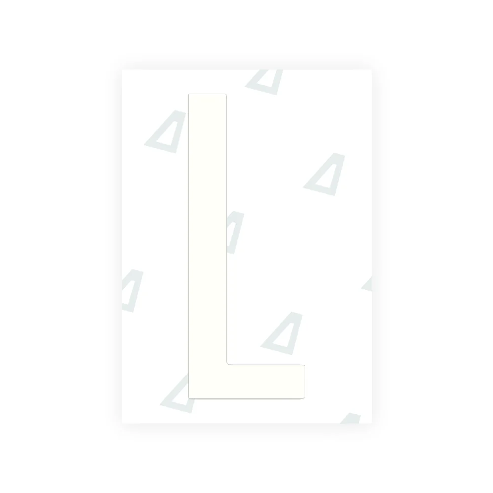 Alite Nanofilm for US (Indiana) license plates - Symbol "L" - Image 2