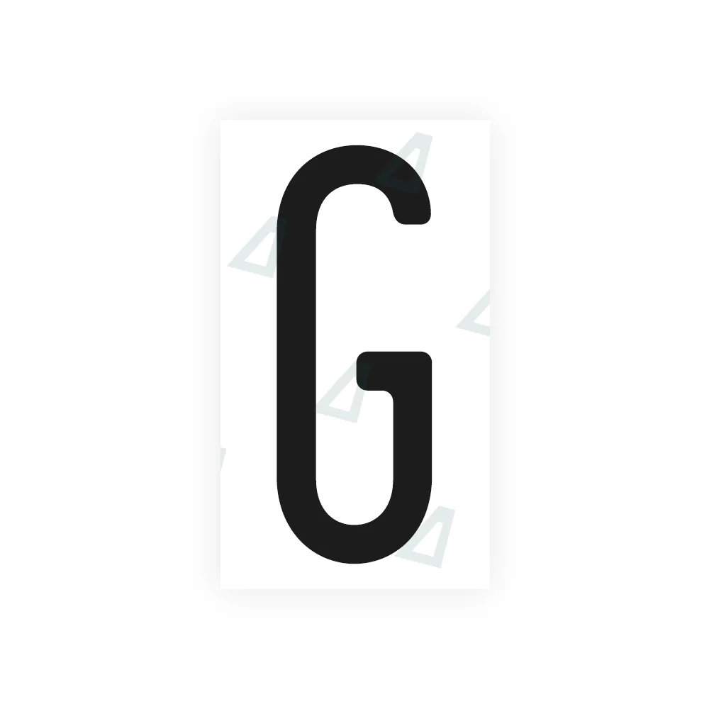 Alite Nanofilm for US (Maryland) license plates - Symbol "G"