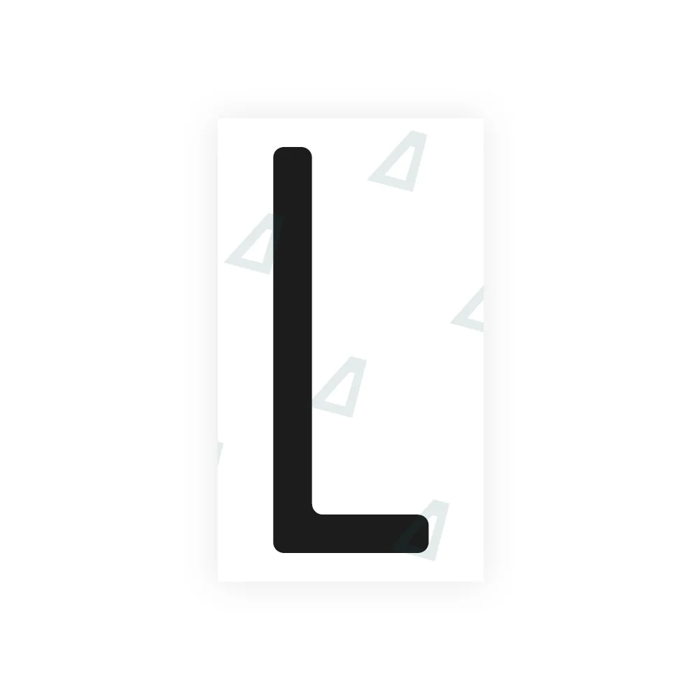 Alite Nanofilm for US (Maryland) license plates - Symbol "L"