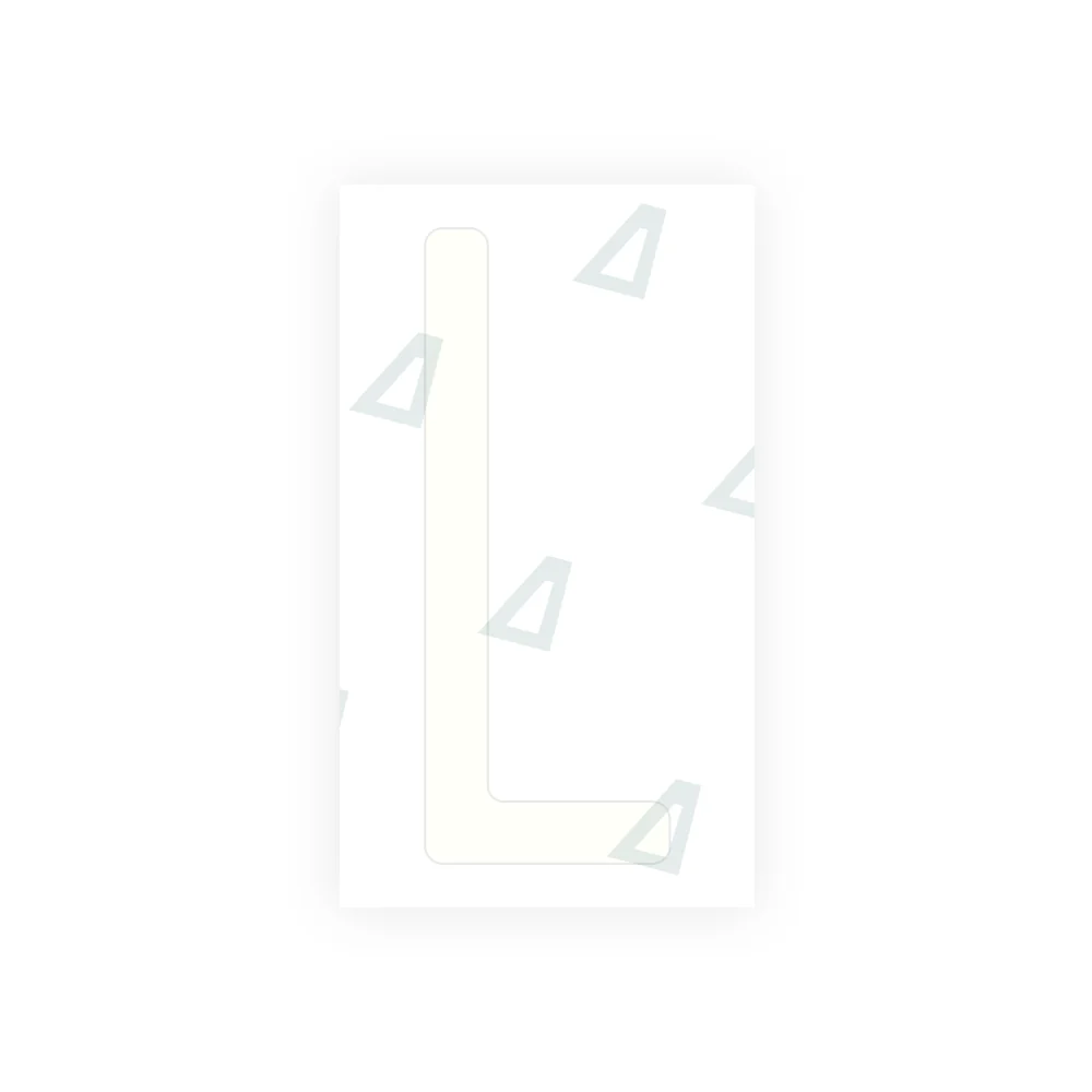 Alite Nanofilm for US (Maryland) license plates - Symbol "L" - Image 2