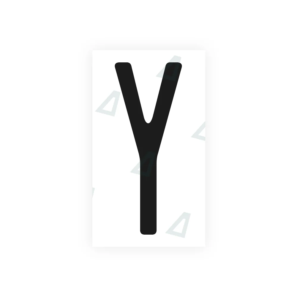 Alite Nanofilm for US (Maryland) license plates - Symbol "Y"
