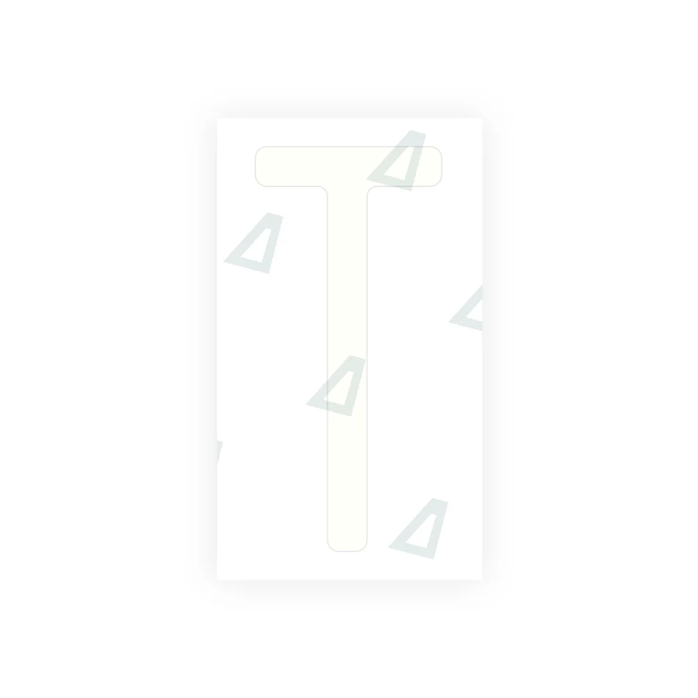 Alite Nanofilm for US (Massachusetts) license plates - Symbol "T" - Image 2