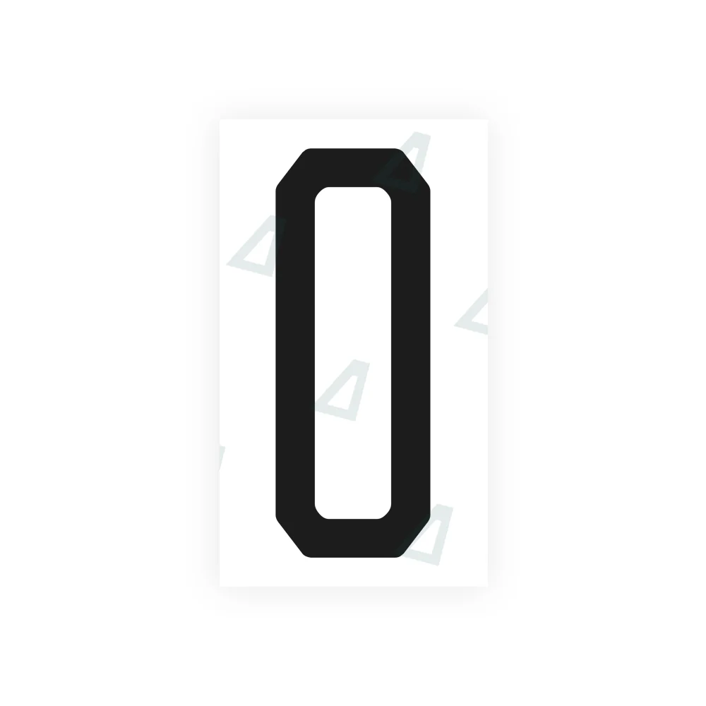 Alite Nanofilm for US (Michigan) license plates - Symbol "O"