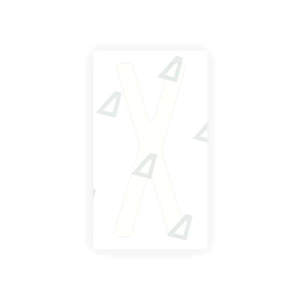 Alite Nanofilm for US (Michigan) license plates - Symbol "X" - Image 2