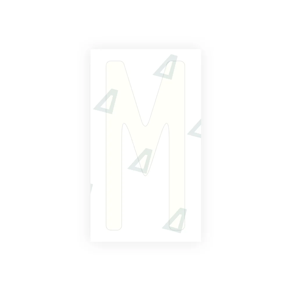 Alite Nanofilm for US (Missouri) license plates - Symbol "M" - Image 2
