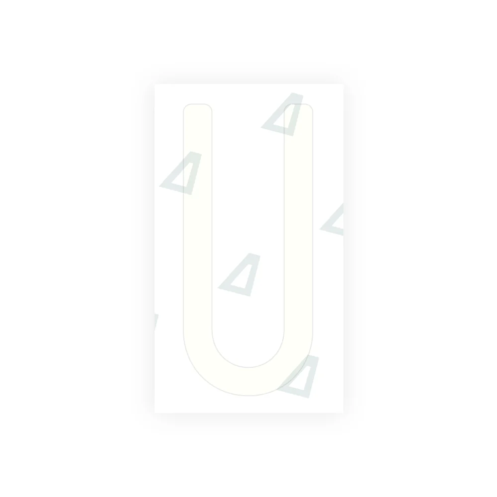 Alite Nanofilm for US (Missouri) license plates - Symbol "U" - Image 2