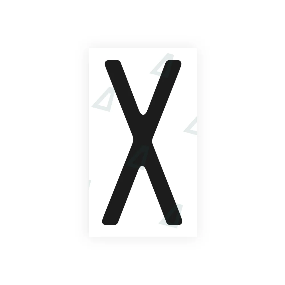 Alite Nanofilm for US (Missouri) license plates - Symbol "X"