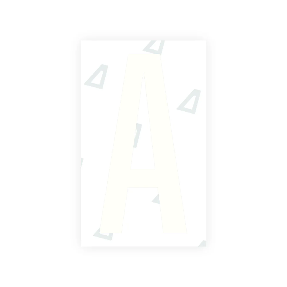 Alite Nanofilm for US (Nebraska 2002-2005) license plates - Symbol "A" - Image 2