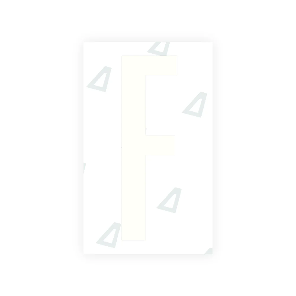 Alite Nanofilm for US (Nebraska 2002-2005) license plates - Symbol "F" - Image 2