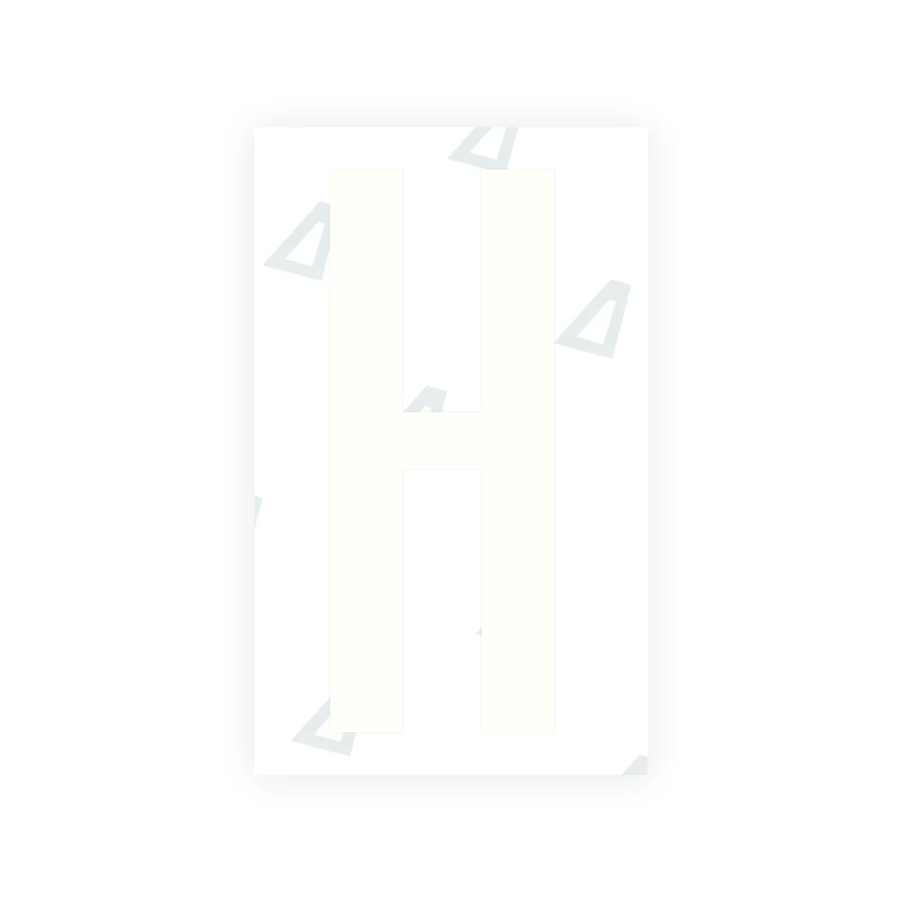Alite Nanofilm for US (Nebraska 2002-2005) license plates - Symbol "H" - Image 2