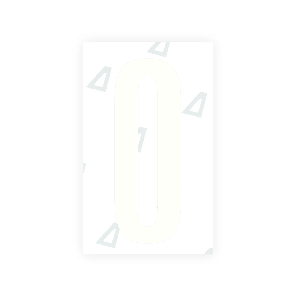 Alite Nanofilm for US (Nebraska 2005-2011) license plates - Symbol "0" - Image 2