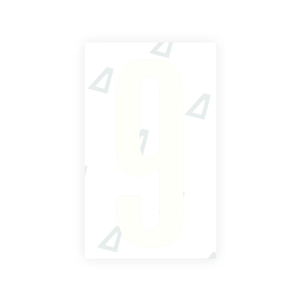 Alite Nanofilm for US (Nebraska 2005-2011) license plates - Symbol "9" - Image 2