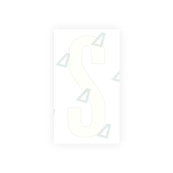 Alite Nanofilm for US (Nevada) Moto license plates - Symbol "S" - Image 2