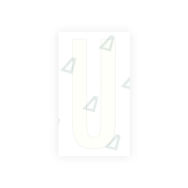 Alite Nanofilm for US (Idaho) Moto license plates - Symbol "U" - Image 2