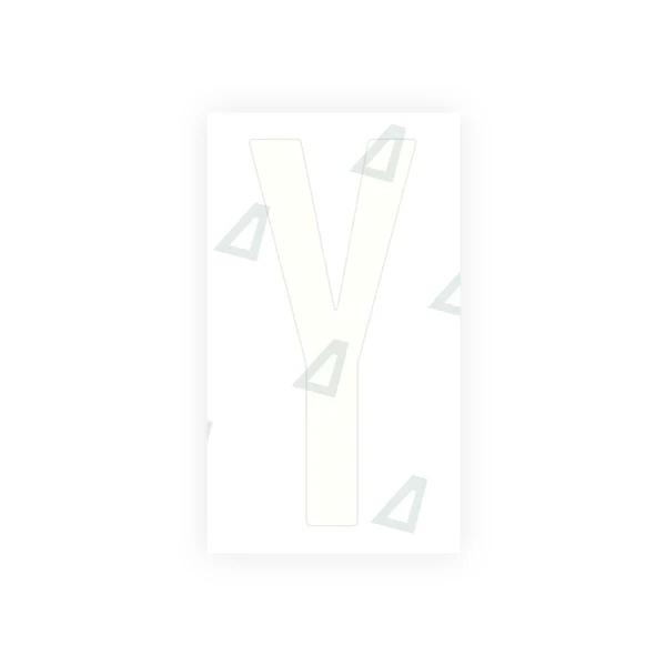 Alite Nanofilm for US (Indiana) Moto license plates - Symbol "Y" - Image 2
