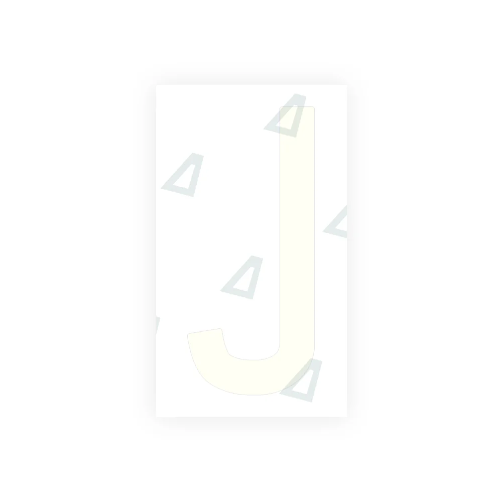 Alite Nanofilm for US (New Jersey - Flat) license plates - Symbol "J" - Image 2