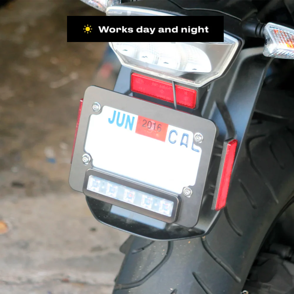 Alite Nanofilm for US (New Jersey) Moto license plates - Symbol "X" - Image 4