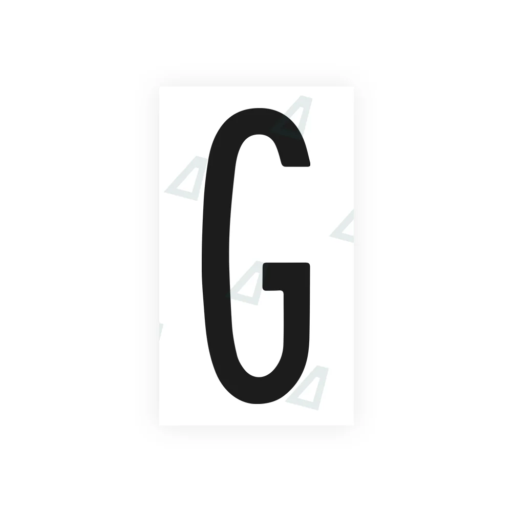 Alite Nanofilm for US (New York 1986) license plates - Symbol "G"
