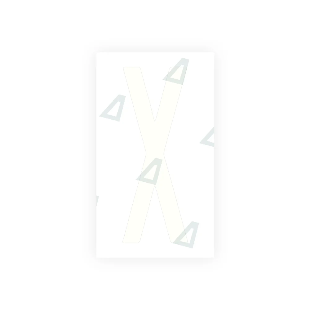 Alite Nanofilm for US (New York 1986) license plates - Symbol "X" - Image 2