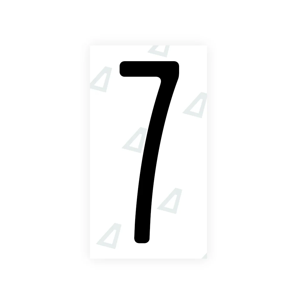 Alite Nanofilm for US (New York 2020) license plates - Symbol "7"