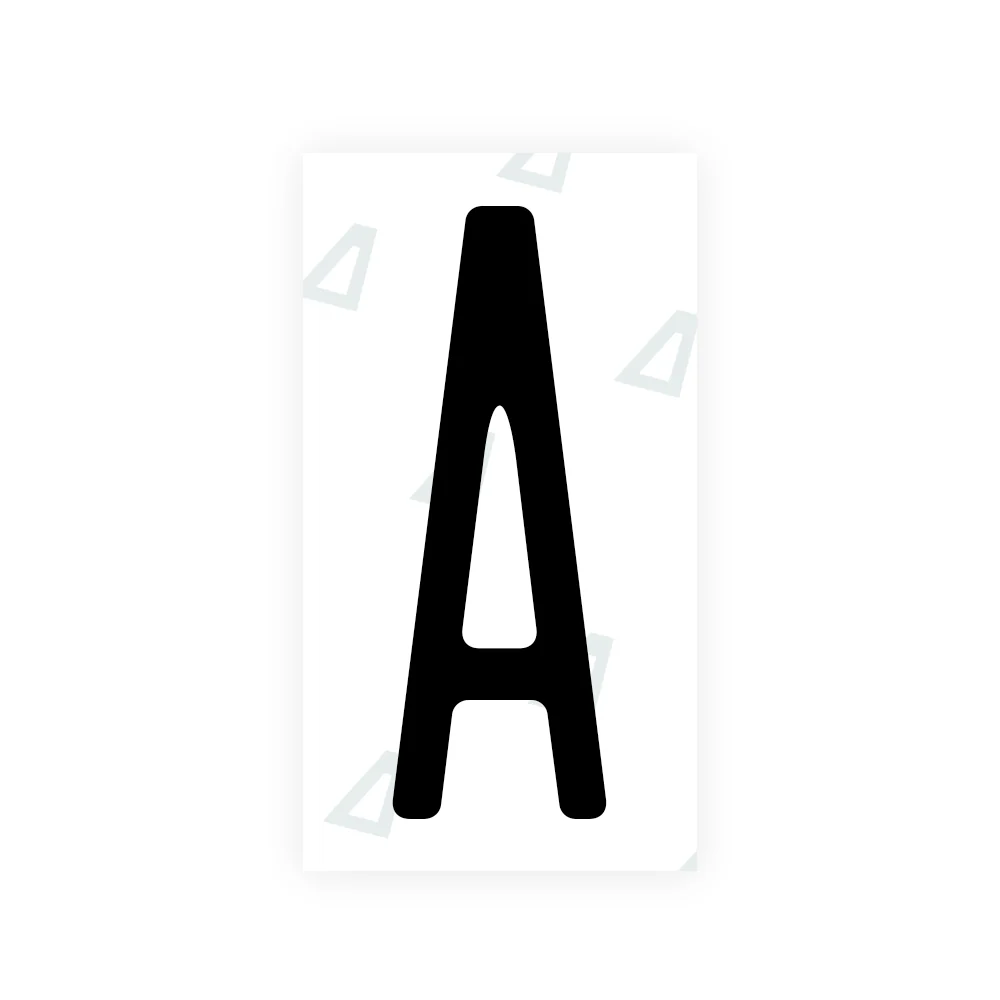 Alite Nanofilm for US (New York 2010) license plates - Symbol "A"