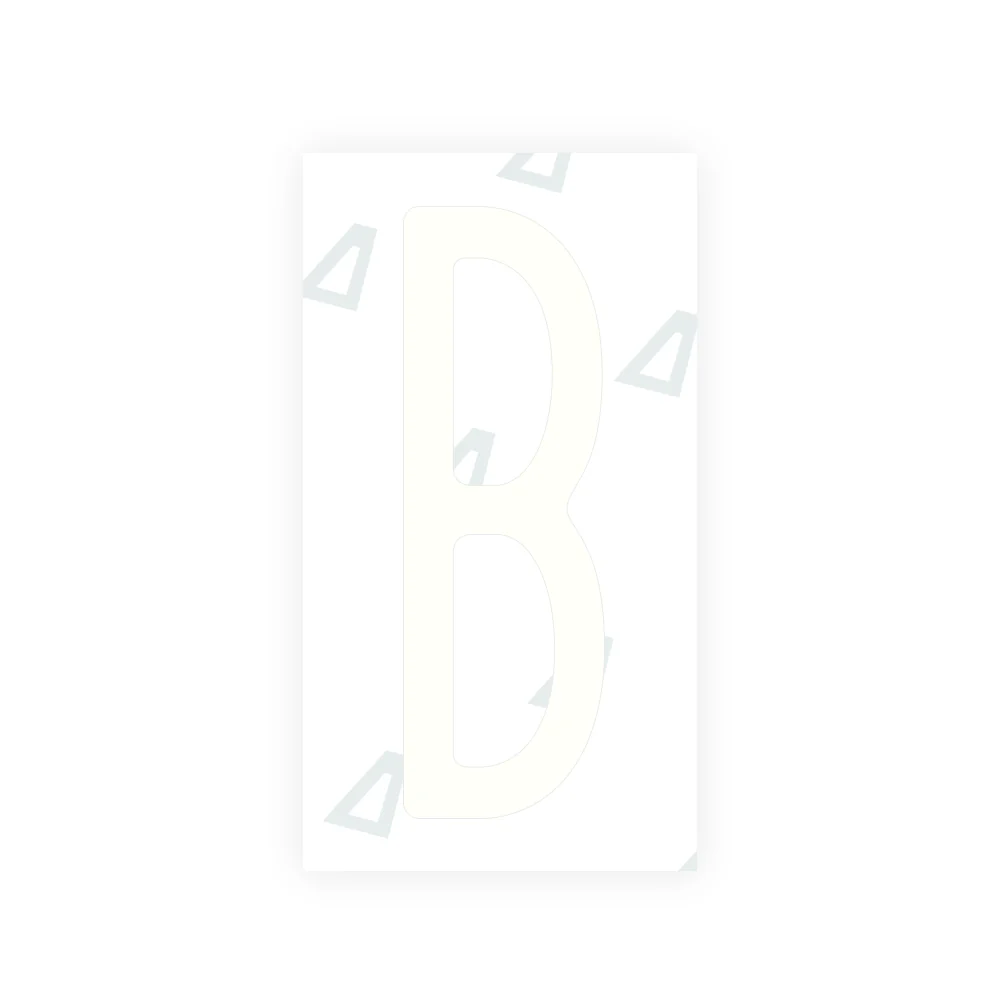 Alite Nanofilm for US (New York 2010) license plates - Symbol "B" - Image 2