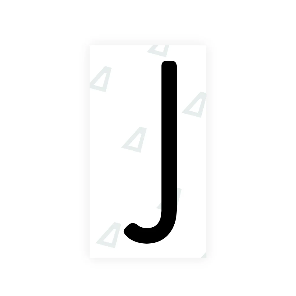 Alite Nanofilm for US (New York 2010) license plates - Symbol "J"