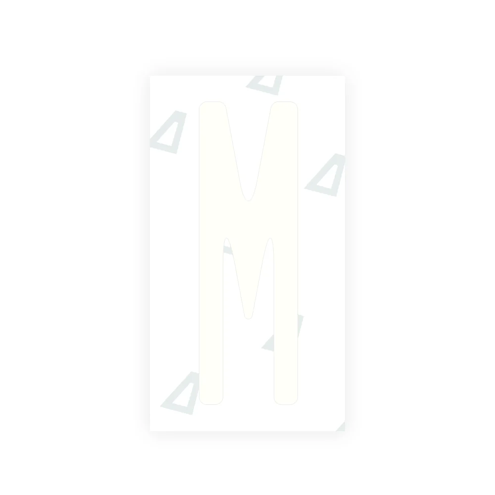 Alite Nanofilm for US (New York 2010) license plates - Symbol "M" - Image 2