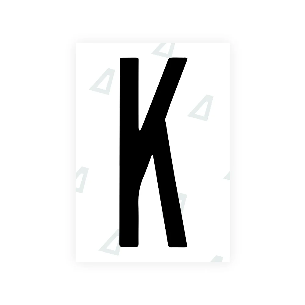 Alite Nanofilm for US (New York 2020 - Flat) license plates - Symbol "K"