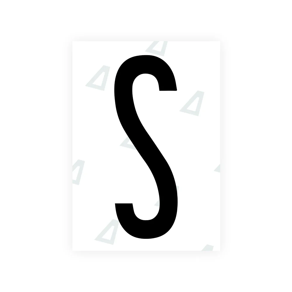 Alite Nanofilm for US (New York 2020 - Flat) license plates - Symbol "S"