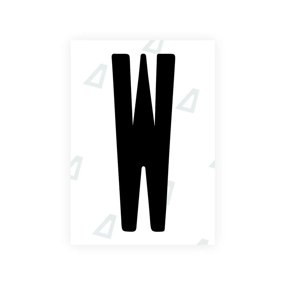 Alite Nanofilm for US (New York 2020 - Flat) license plates - Symbol "W"