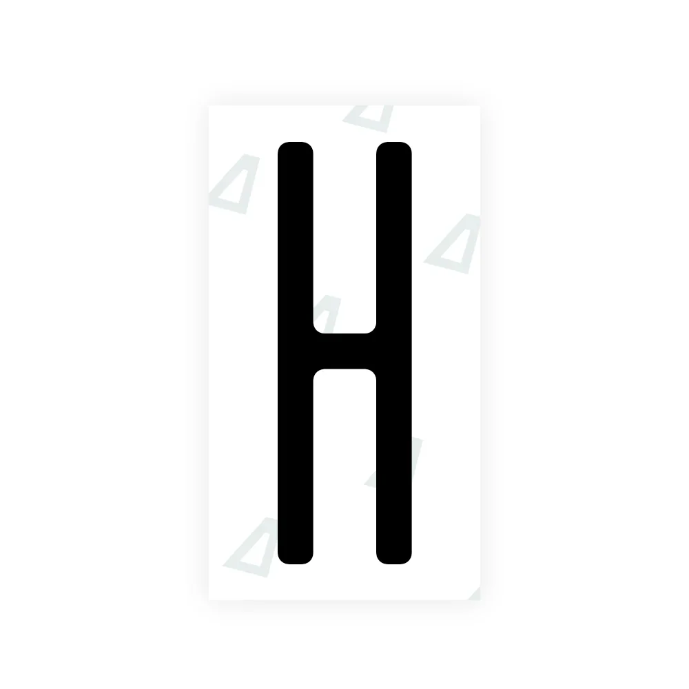 Alite Nanofilm for US (New York 2001) license plates - Symbol "H"