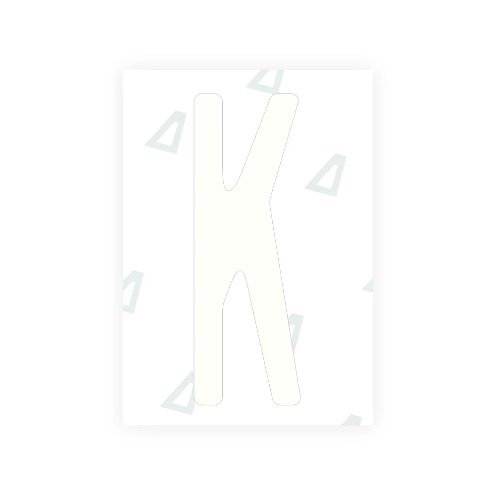 Alite Nanofilm for US (New York 2001) license plates - Symbol "K" - Image 2