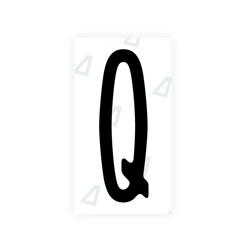 Alite Nanofilm for US (New York 2001) license plates - Symbol "Q"