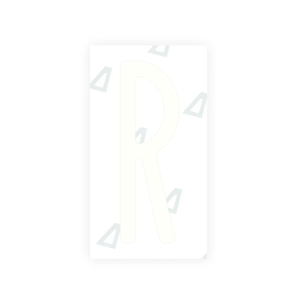 Alite Nanofilm for US (New York 2001) license plates - Symbol "R" - Image 2