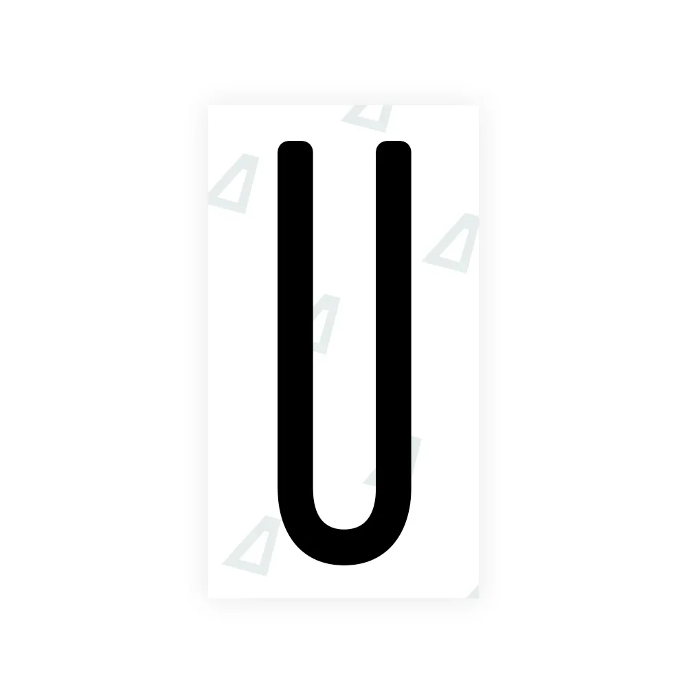 Alite Nanofilm for US (New York 2001) license plates - Symbol "U"