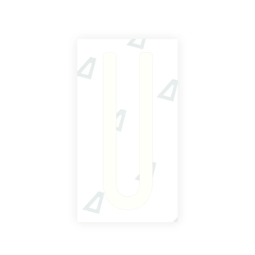 Alite Nanofilm for US (New York 2001) license plates - Symbol "U" - Image 2