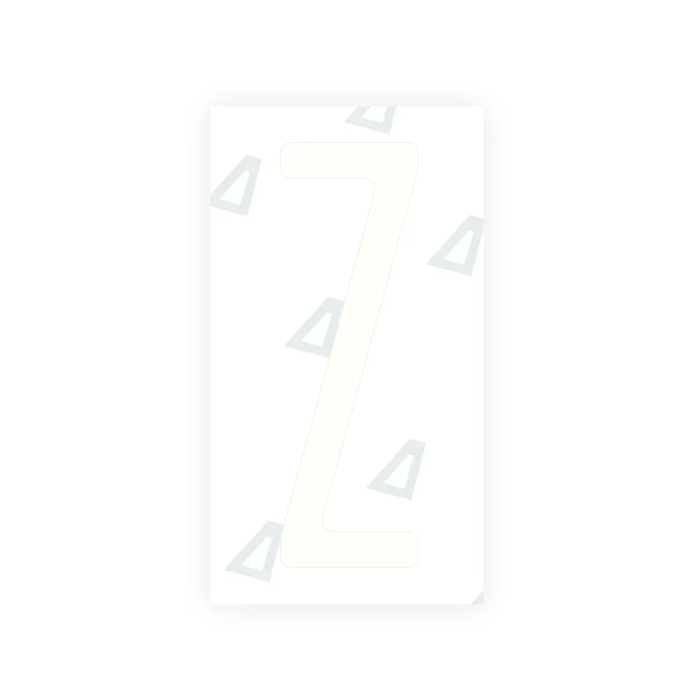Alite Nanofilm for US (New York 2001) license plates - Symbol "Z" - Image 2