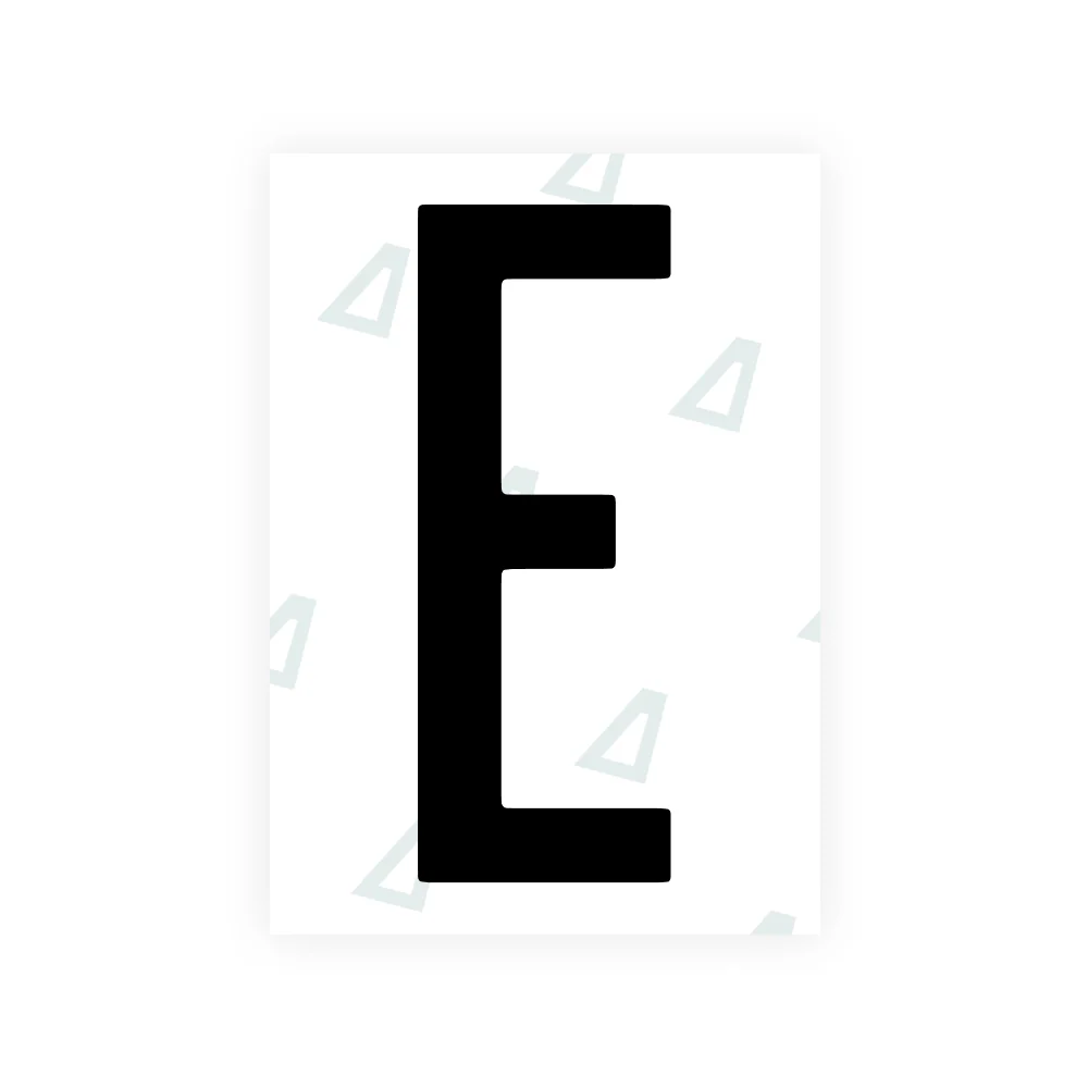 Alite Nanofilm for US (Ohio 2021) license plates - Symbol "E"