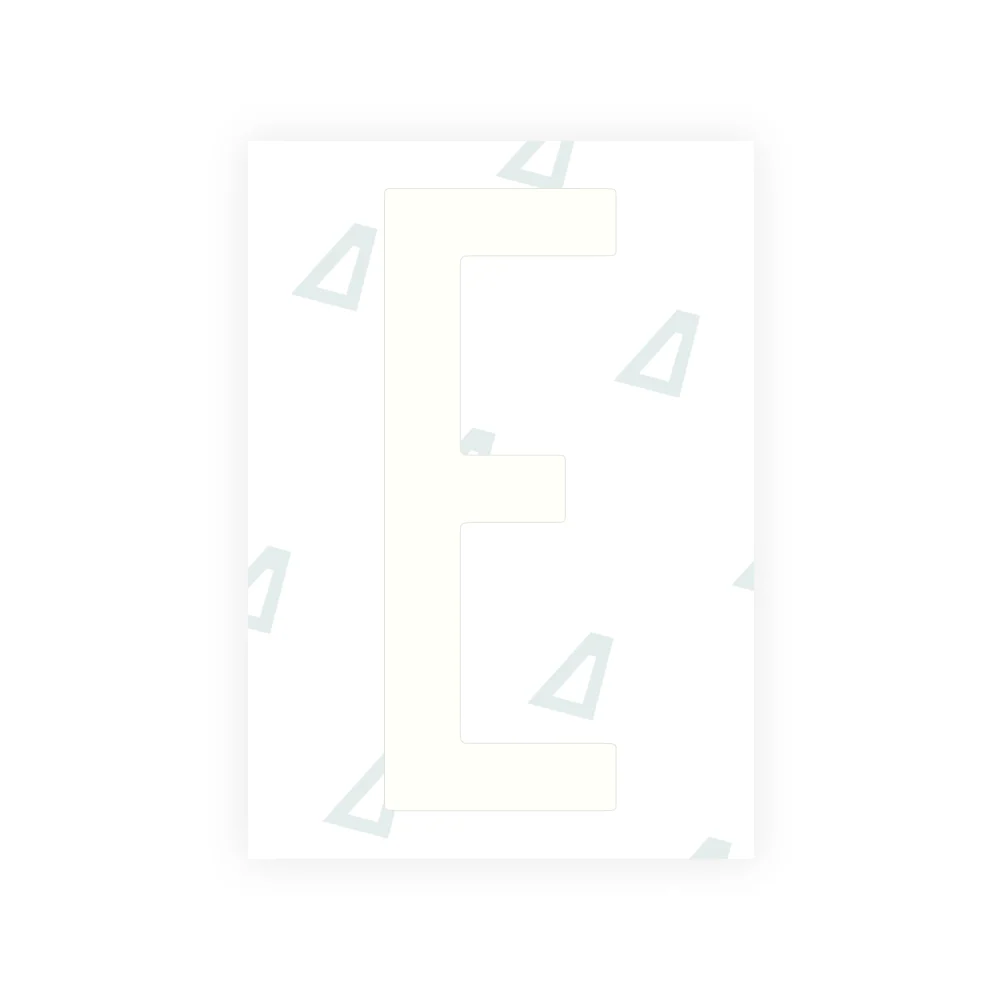 Alite Nanofilm for US (Ohio 2021) license plates - Symbol "E" - Image 2