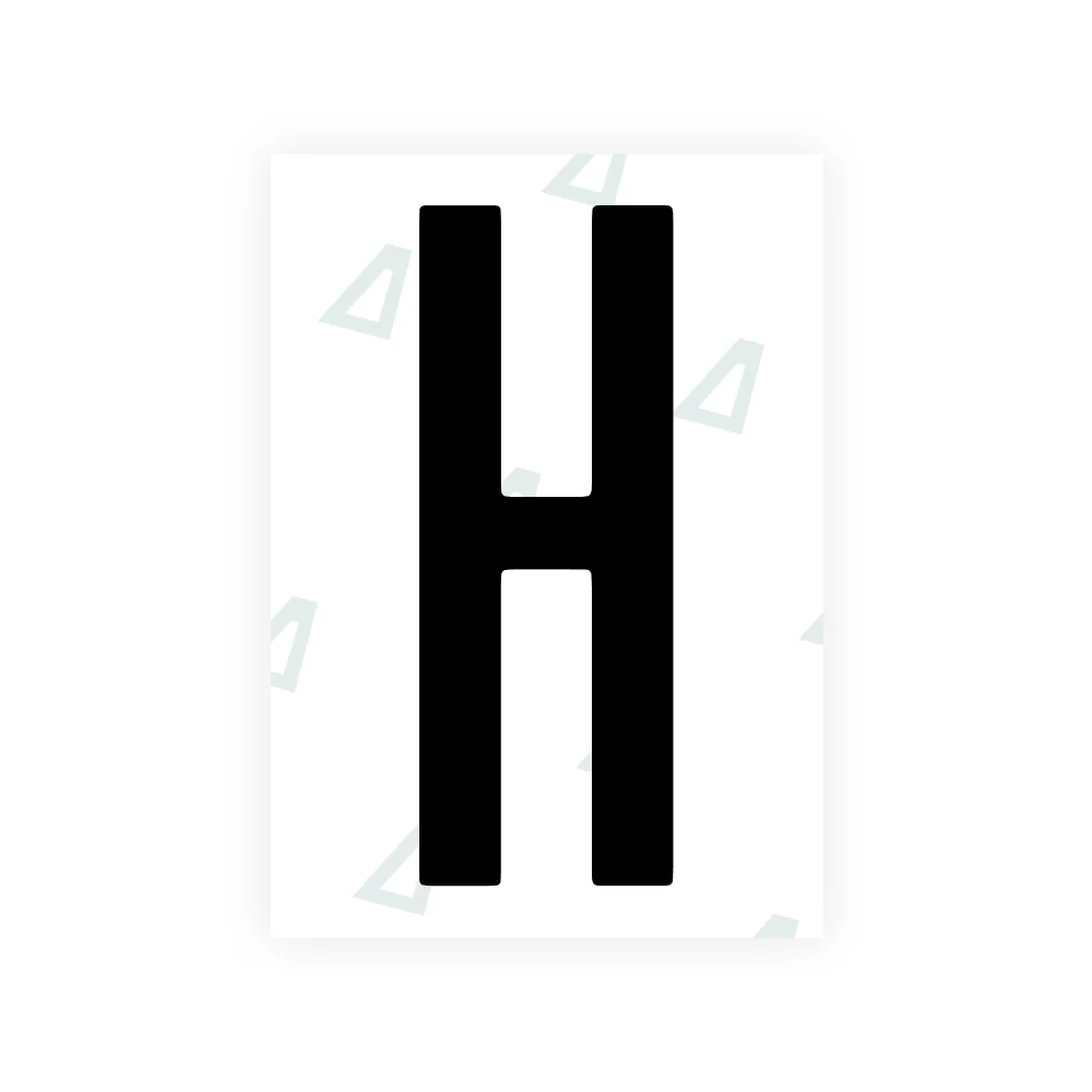 Alite Nanofilm for US (Ohio 2021) license plates - Symbol "H"