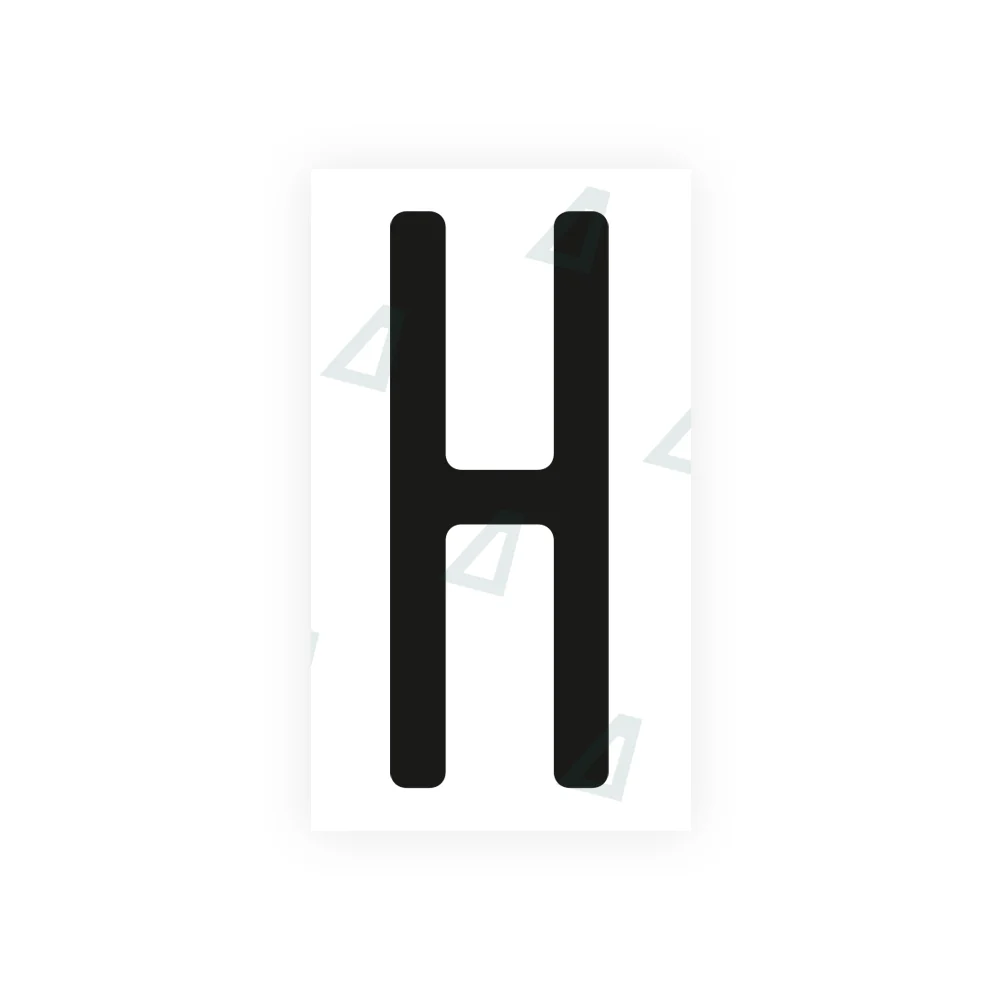 Alite Nanofilm for US (Ohio 2013) license plates - Symbol "H"