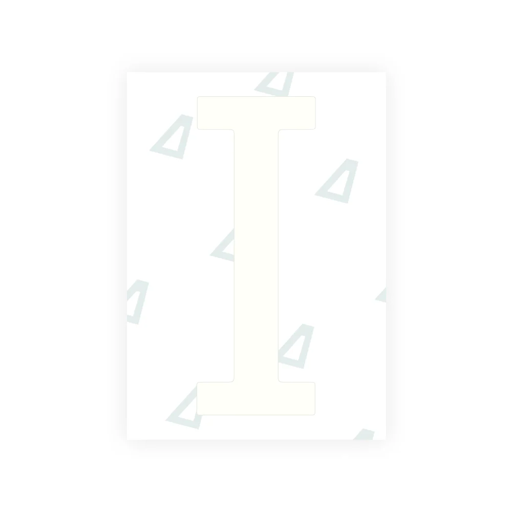 Alite Nanofilm for US (Ohio 2021) license plates - Symbol "I" - Image 2