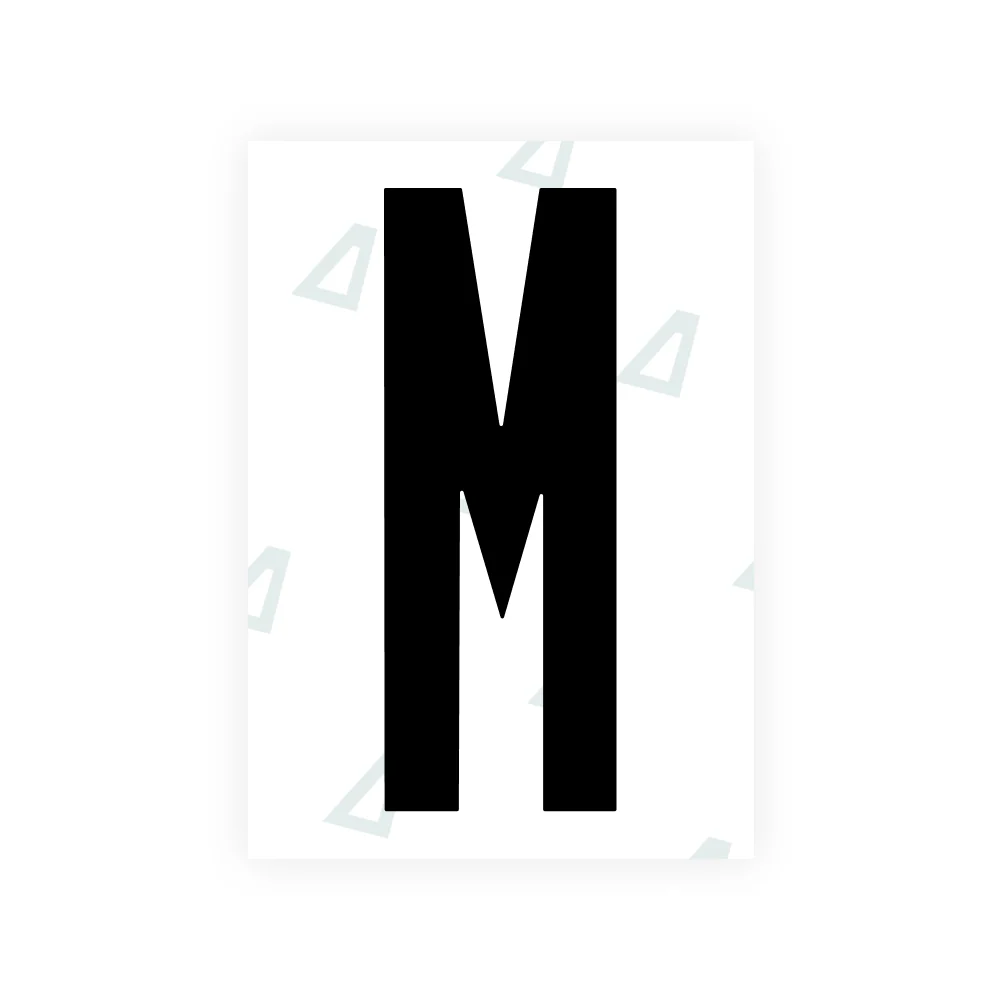 Alite Nanofilm for US (Ohio 2021) license plates - Symbol "M"