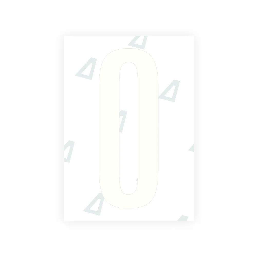Alite Nanofilm for US (Ohio 2021) license plates - Symbol "O" - Image 2