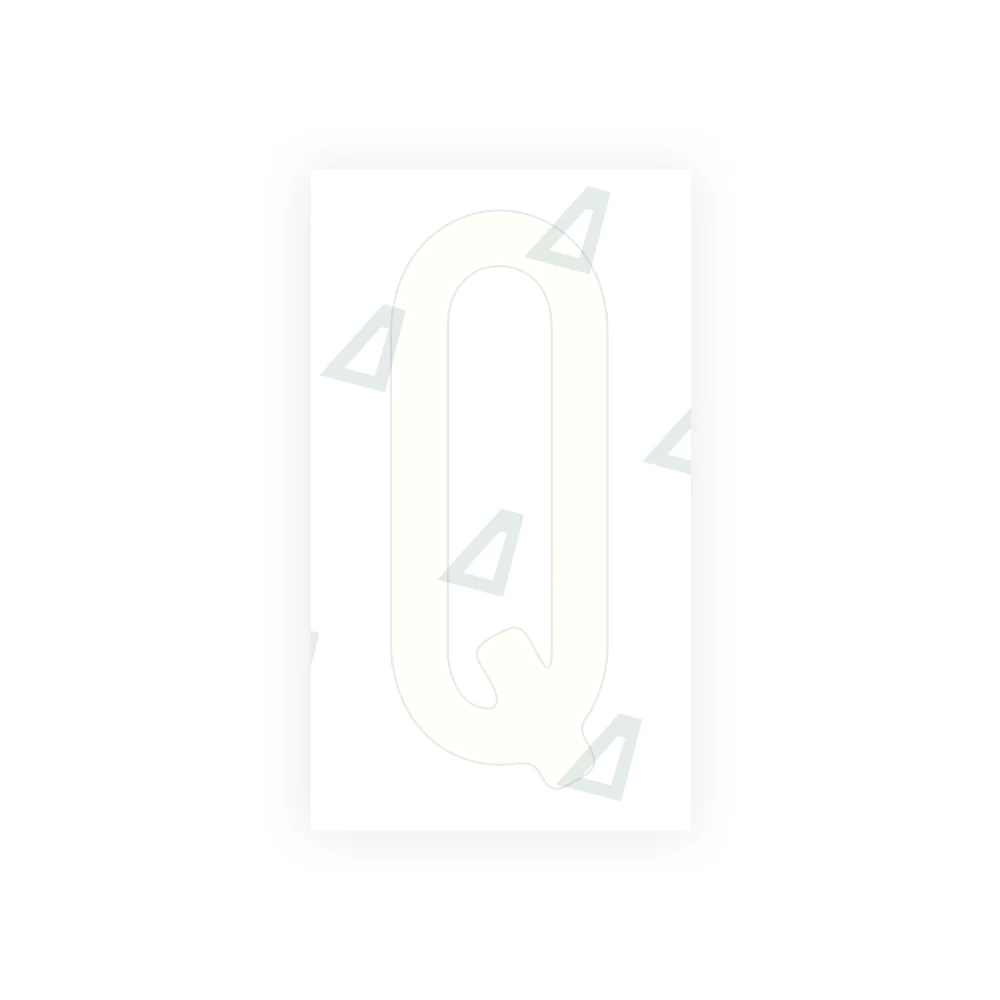Alite Nanofilm for US (Ohio 2013) license plates - Symbol "Q" - Image 2