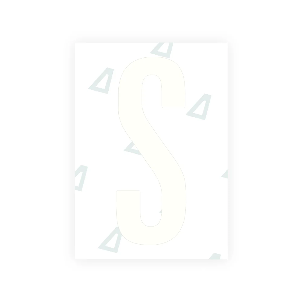 Alite Nanofilm for US (Ohio 2021) license plates - Symbol "S" - Image 2